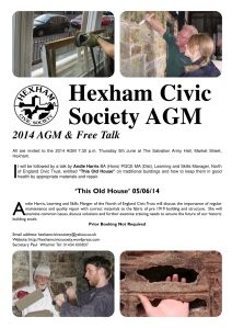 AGM Poster 5th June 2014.qxd